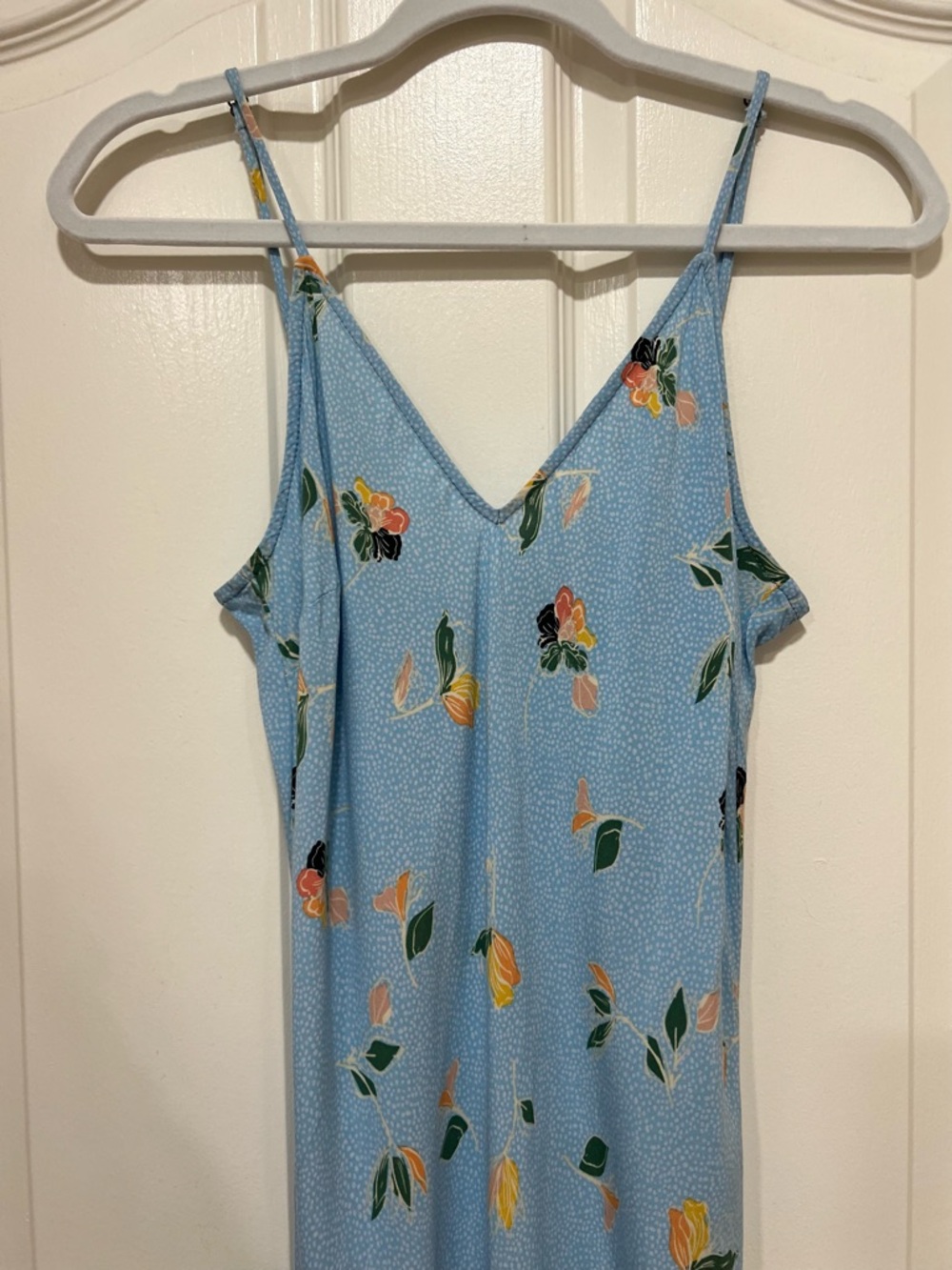 O'Neill Light Blue Floral Slip Dress - Picture 2 of 6